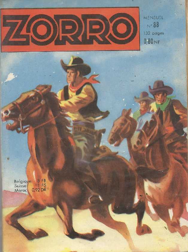Scan de la Couverture Zorro n 88
